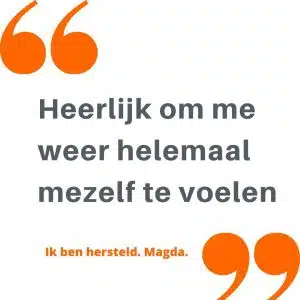 Burn-out quote van Magda